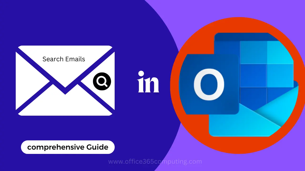 how to search an email in Outlook