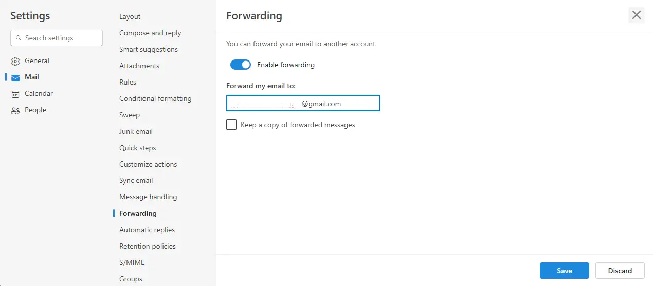 Can you forward emails to multiple email addresses Office 365